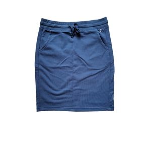 Navy Zyia Take Me Everywhere Skirt-Med